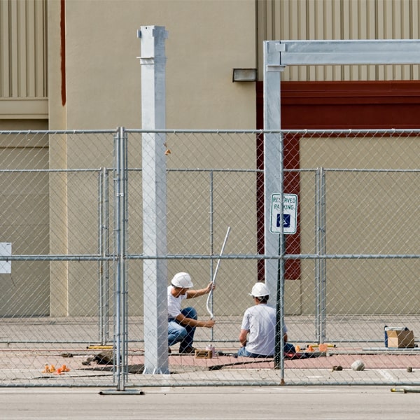 how long can i lease the temporary fence for my construction site or event in Hartland Four Corners Vermont